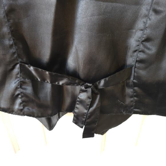 Tantrums Women’s Vest Size M Christmas Reindeer Patchwork Plaid Embroidered - Picture 7 of 7